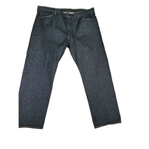 Levi's 501 XX Button Fly Straight Mens Jeans Size 44x30 Black Vintage
